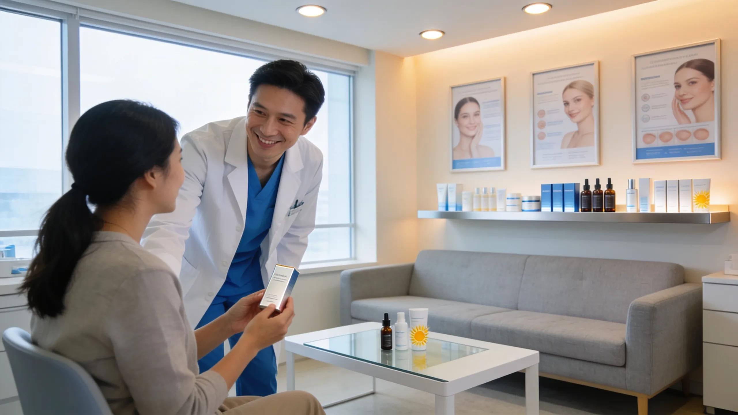 Welcoming dermatology office showcasing expert care for skin health