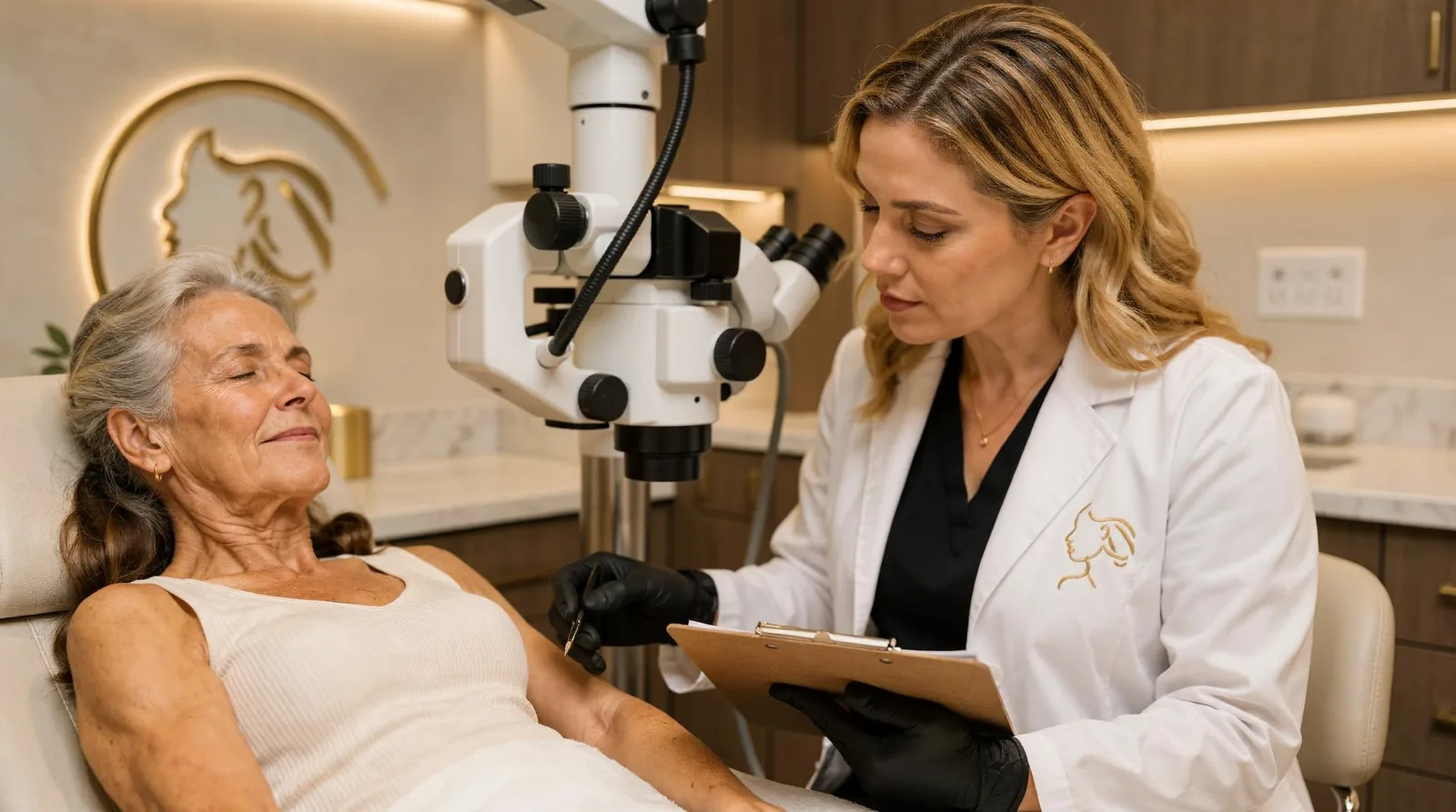 Gold Skin Care Center accepts most major insurance including Medicare and Medicaid, making professional follow-up